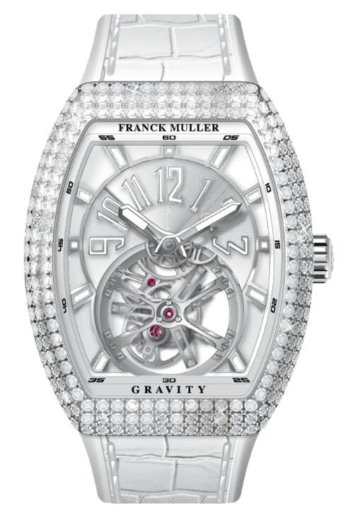 Review Franck Muller Vanguard Gravity Tourbillon Replica Watch V 41 T GRAVITY CS D (BC) (AC) BLC BLC AC